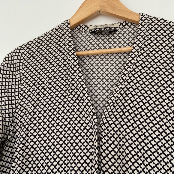 Maison Scotch Scotch & Soda black maxi button down dress - Picture 5 of 12